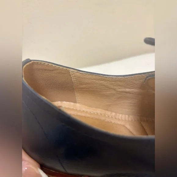 Ritizen Shoes Mens Size 8.5 Blue Leather Lace Up Oxford *NWOT* never worn! - Picture 6 of 16